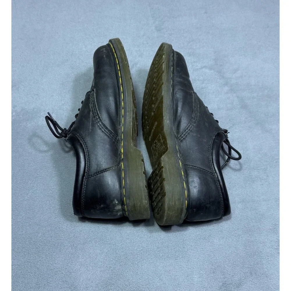 Dr Martens 3 Eye Black Leather Oxford Shoes Mens 10
